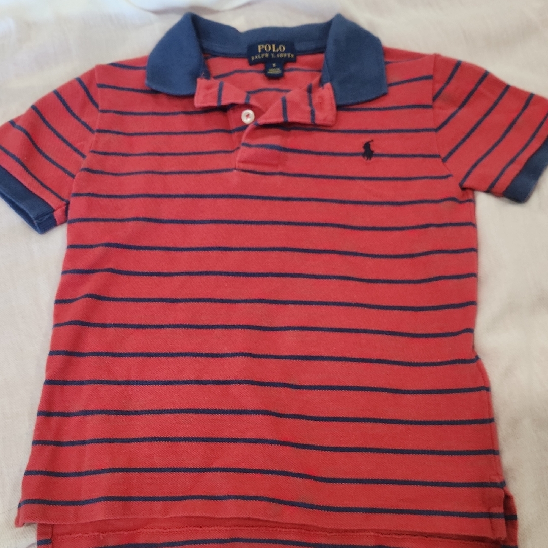 Polo By Ralph Lauren Kids Red And Blue Striped Polo